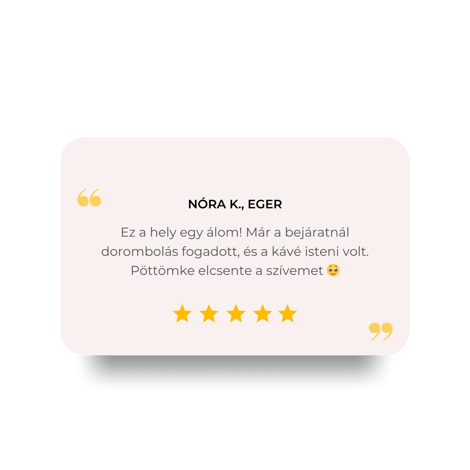 Grey Minimal Customer Review Quote Instagram Post